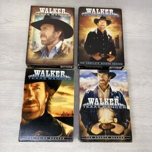 Walker Texas Ranger Complete Seasons 1 - 4 (DVD) Chuck Norris Box Sets